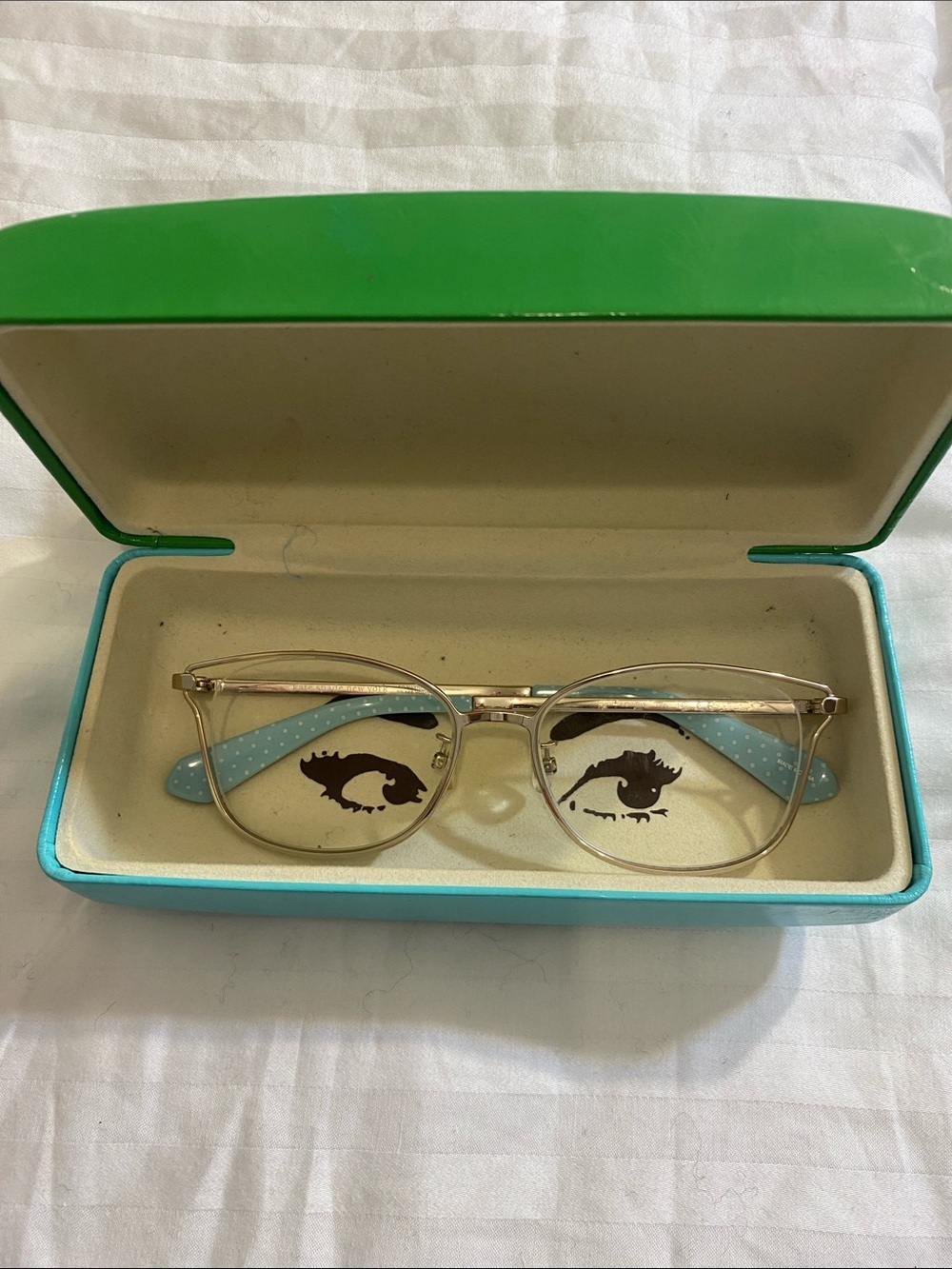 Kate Spade LOWRI/F Eyeglasses and Kate Spade Case